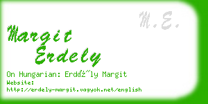 margit erdely business card